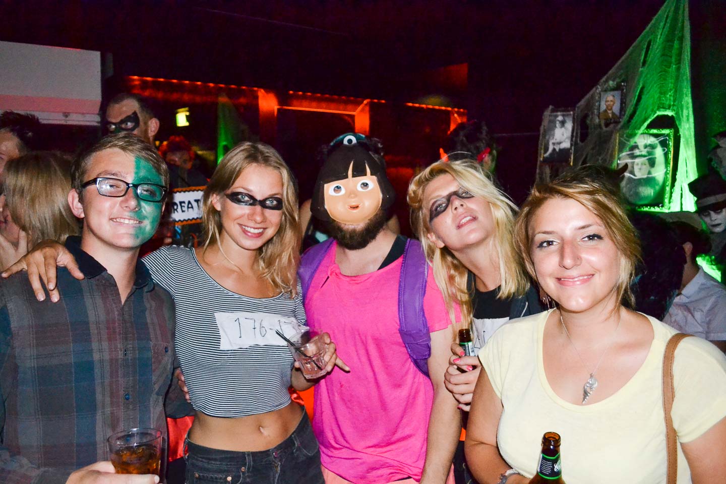 Brisbane Halloween Go Now Hostel 2014