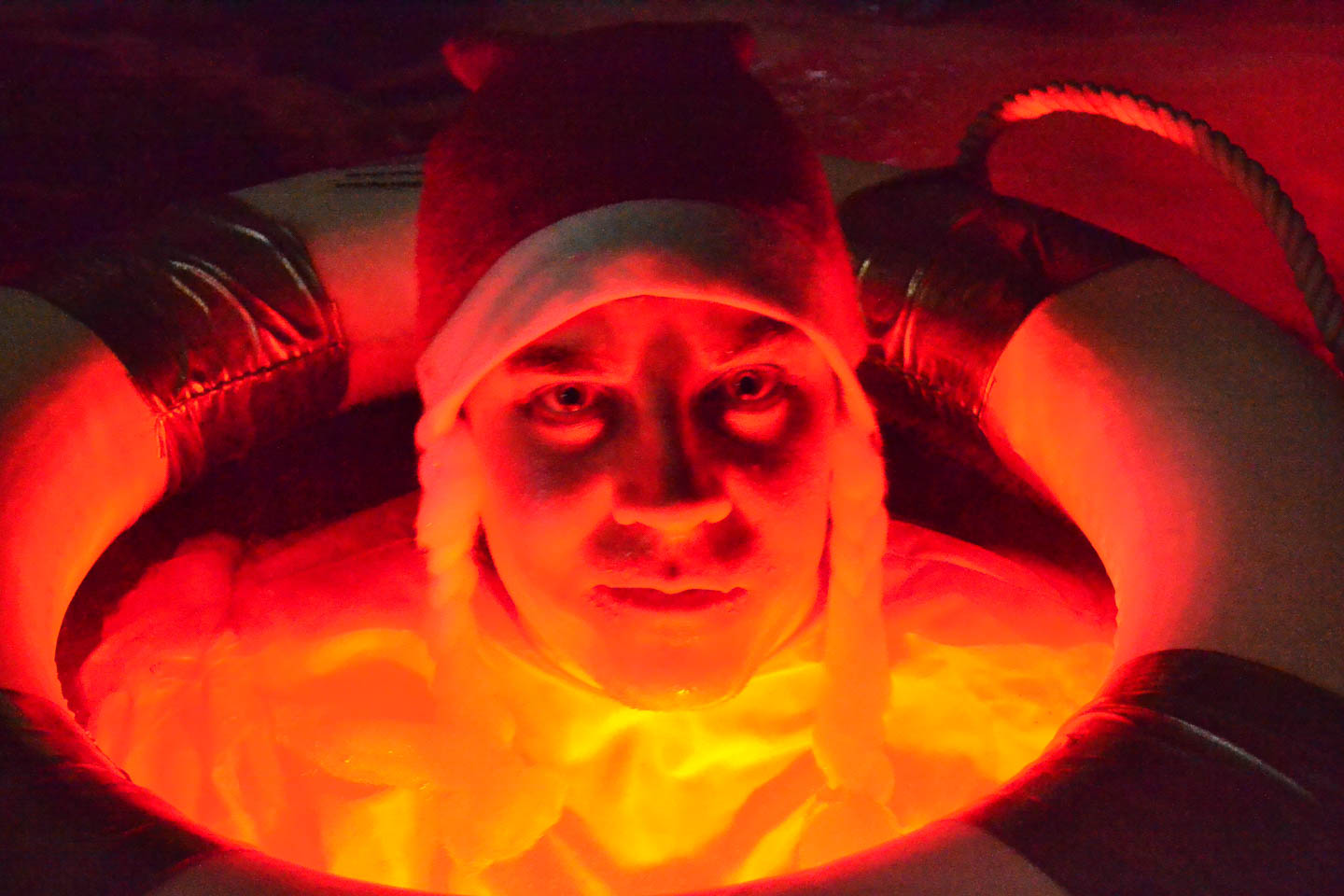 Halloween and Hot Tubs