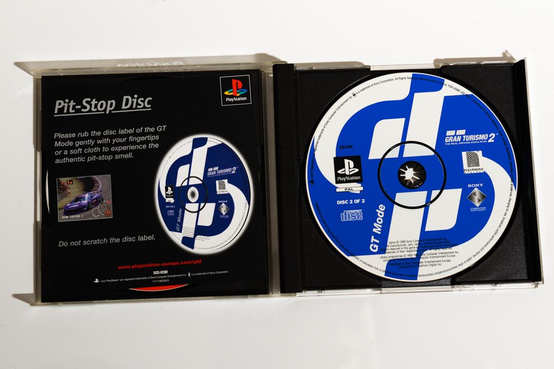 scratch and sniff gran turismo 2