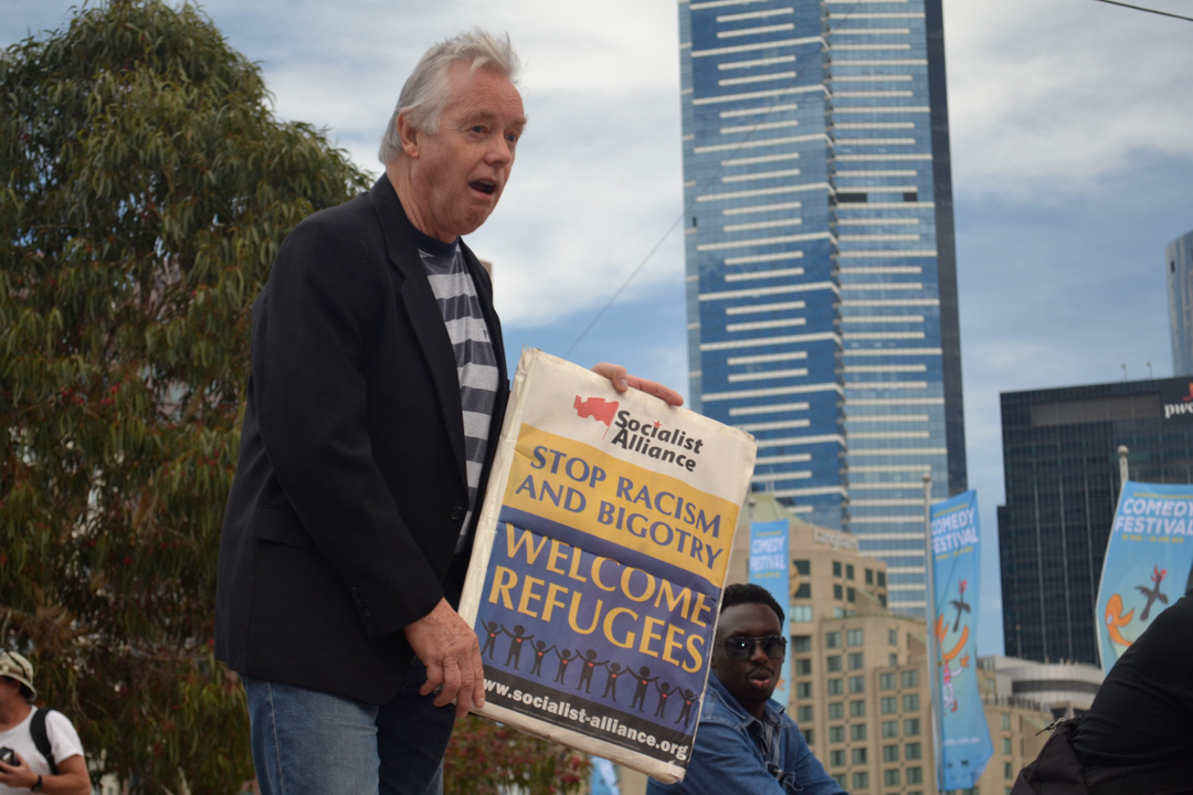 Melbourne Protest Racist Police Facist Counter Protest 2015