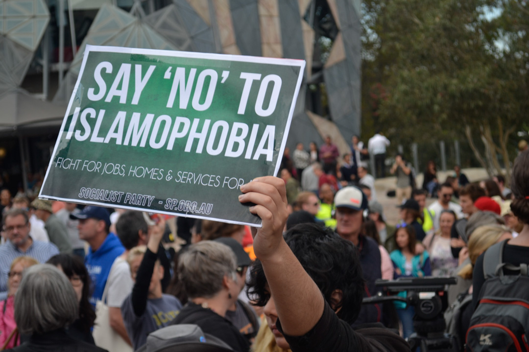 Melbourne Protest Racist Police Facist Counter Protest 2015