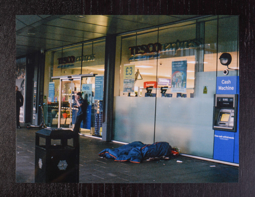 homeless in manchester