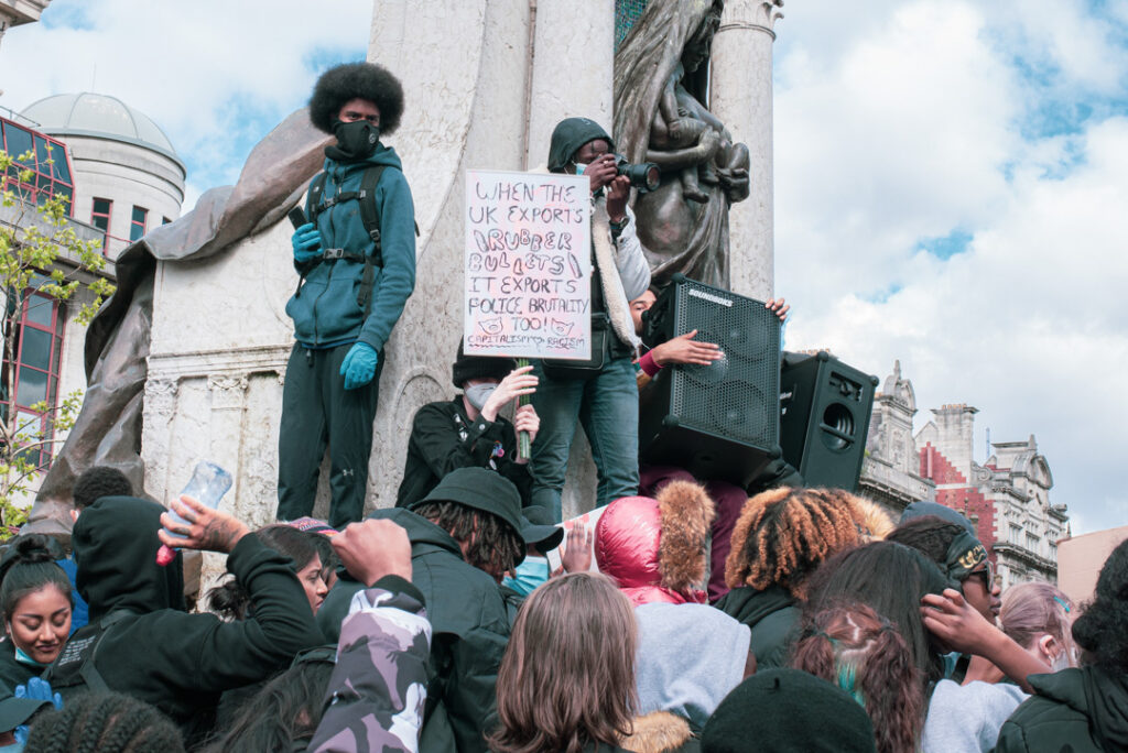 Black Lives Matter Protest in Manchester
