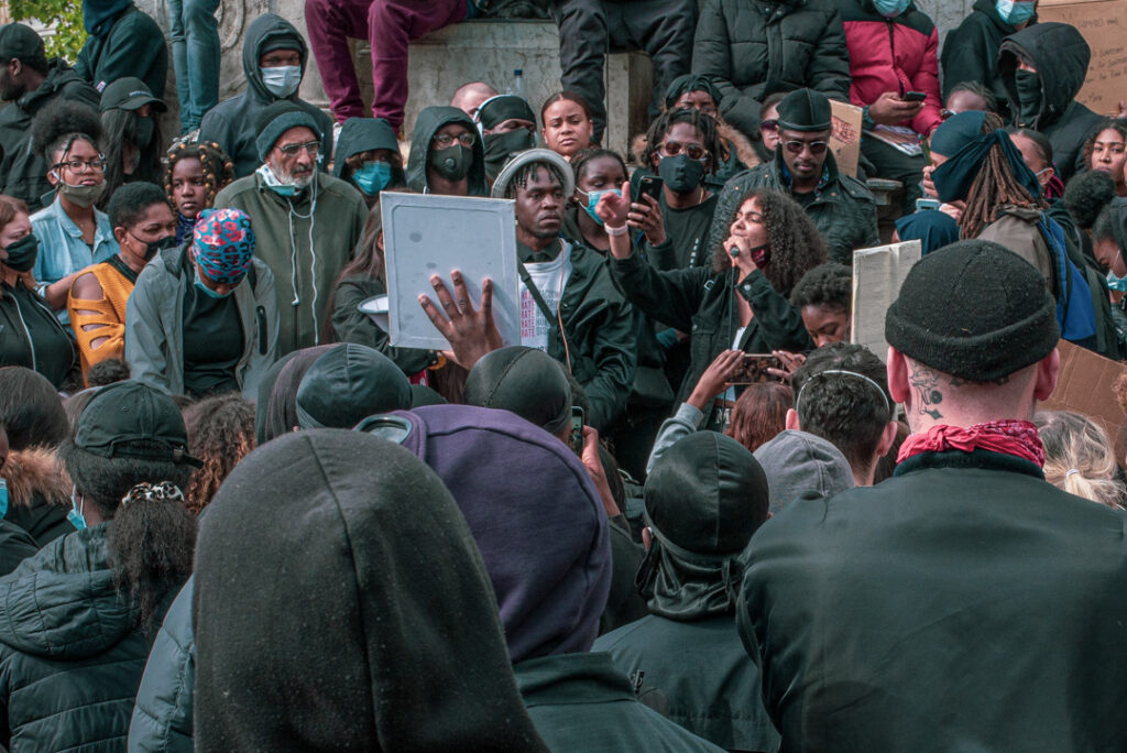 Black Lives Matter Protest in Manchester
