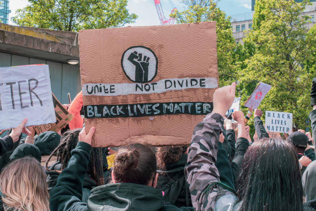 Black Lives Matter Protest in Manchester