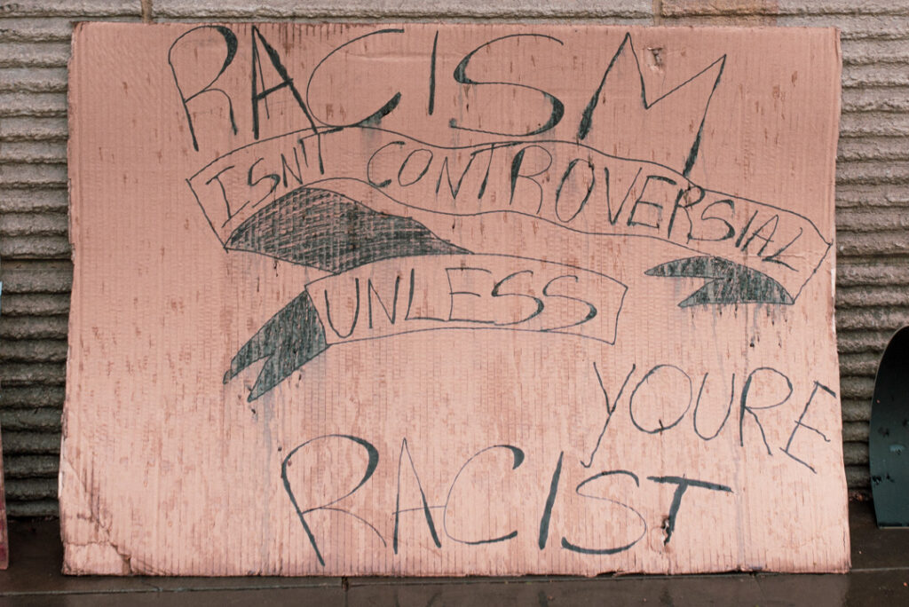 Black Lives Matter Protest in Manchester