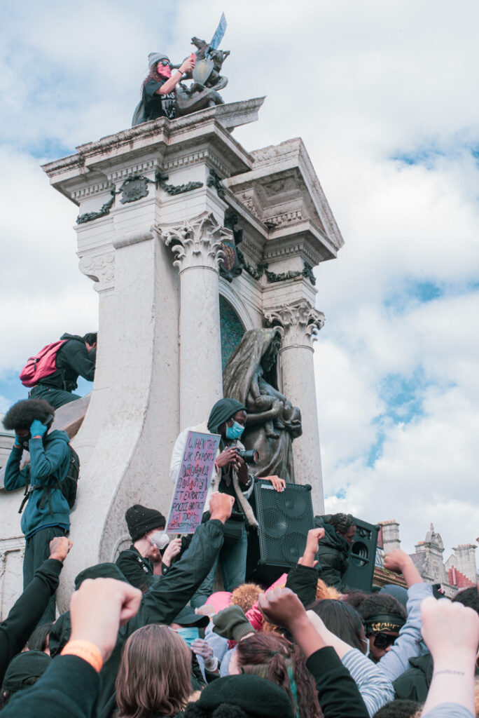 Black Lives Matter Protest in Manchester